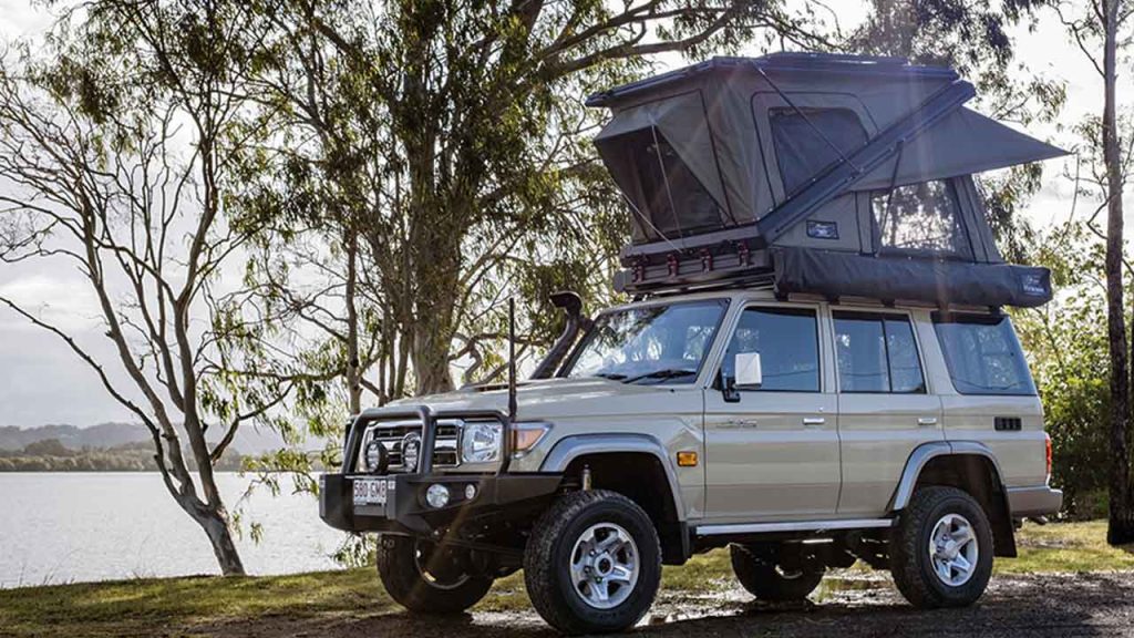Rooftop Tent Safari Cars in East Africa
