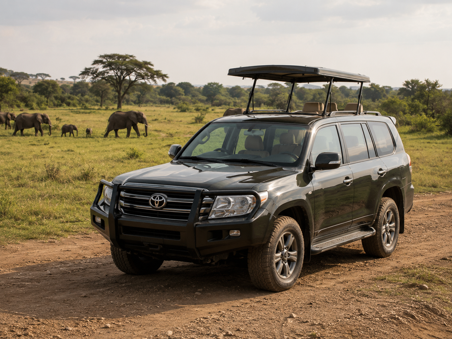 Safari Land Cruiser hire Rwanda
