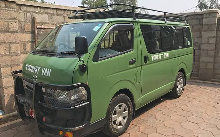 Toyota Hiace Drone hire Uganda group van