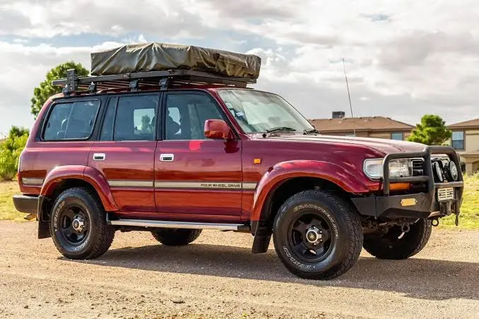 Rooftop tent car rental Uganda self drive safari